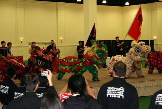ICMAC Opening lion dancing