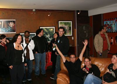Dennis-Michael expresses victory over a successful Asian art event.