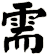 需
