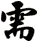 需