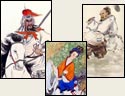 Beautiful Asian Women & Ancient Warriors Paintings and Wall Scrolls Art