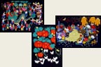 South Chinese Folk Art Peasant Paintings & Batiks