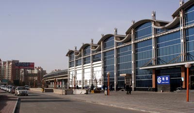The Beijing Subway station near our workshop in Tong Zhou