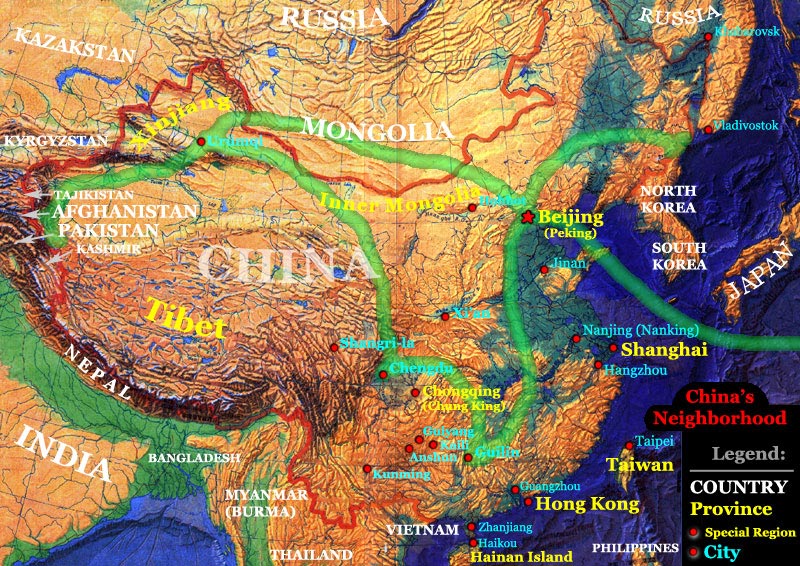 Planned trip across China on a quest to find new artwork