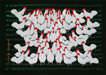 Chickens Pecking Order - Chinese Folk Art Painting