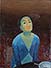 After the Meal - Japanese Oil Painting