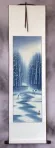Colorful Cranes Wall Scroll