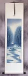 Colorful Cranes Wall Scroll