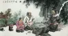 Playing Chinese Chess - Big Painting