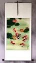 Gold Fish Wall Scroll
