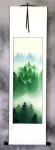 Colorful Cranes Wall Scroll