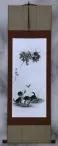 Charcoal Kittens Drawing Wall Scroll
