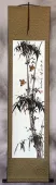 Bamboo and Birds Wall Scroll