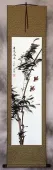 Bamboo and Birds Wall Scroll