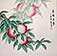 Wishing You a Happy and Long Life - Peaches Painting
