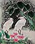 Egrets - Early Morning Dew Painting