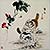 Two Kittens and Butterfly Painting