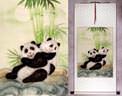 Panda Wall Scroll
