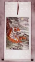 Chinese Tiger Wall Scroll
