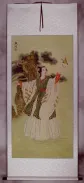 Taoist Nun - Asian Women Wall Scroll