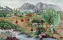 North Korean Village Painting