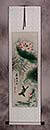 Traditional Chinese Bird and Flower Wall Scroll