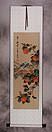 Everything As You Wish Birds & Persimmon Wall Scroll