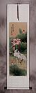 Bird and Flower Wall Scroll