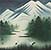 Wisdom Listens to Snow Watercolor Painting