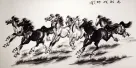 Horses Mean Success - Chinese Painting