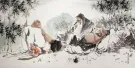 Drunk and Happy - Chinese Painting