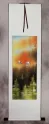 Cranes Taking Flight in Autumn Wall Scroll
