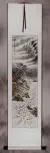 Autumn Village Landscape Wall Scroll