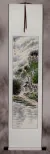 Summer Riverside Landscape Wall Scroll