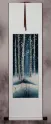 Birch Forest Winter Cranes Wall Scroll