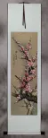 White/Pink Plum Blossom Wall Scroll