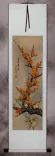 Yellow Plum Blossom Wall Scroll