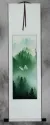 Companions Asian Cranes Landscape Scroll