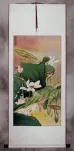 Asian Birds and Lotus Wall Scroll