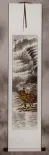 Autumn Village Landscape Wall Scroll