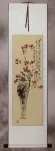 Traditional Chinese Ink Flower Wall Scroll