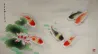 Large Koi Fish Painting