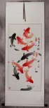 Koi Fish Wall Scroll