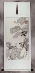 Asian Woman Wall Scroll