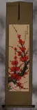 Red Plum Blossom Wall Scroll