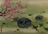 Frogs and Plum Blossom Painting