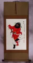 Zhong Kui Ghost Warrior Wall Scroll