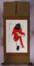 Zhong Kui Ghost Warrior Wall Scroll
