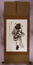 Zhong Kui Ghost Warrior Wall Scroll