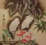 Egrets - Early Morning Dew Painting